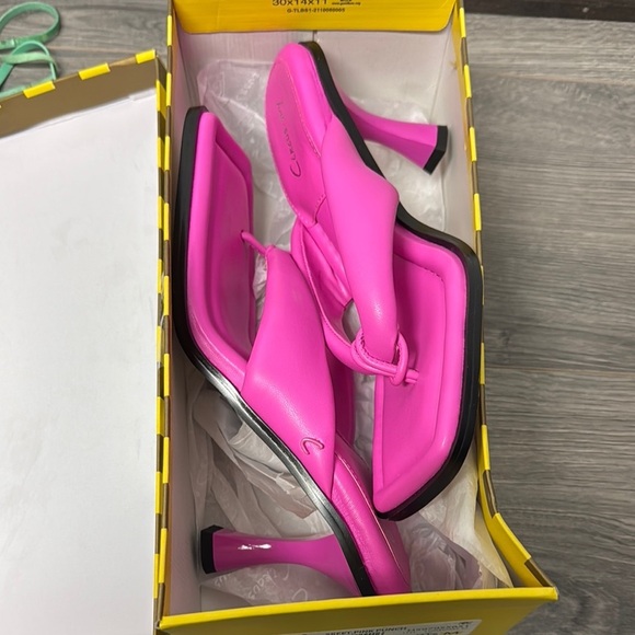 Sam Edelman Circus Womens Skeet Flip Flop Thong Sandals Pink - Picture 2 of 5